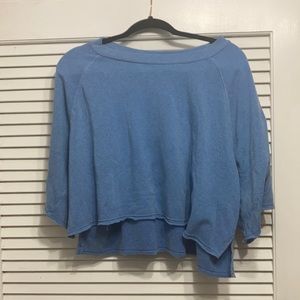 Cute, athleisure in sky blue. Perfect for lounging around the house or a hangout